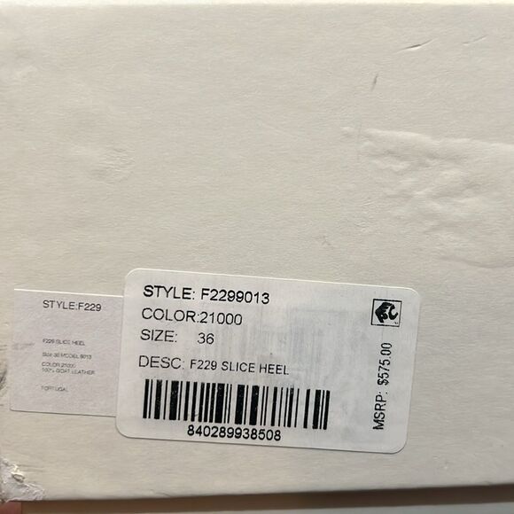 Simon Miller F229 Slice High Heel Sandals in Green, New, Size 36 - Picture 13 of 16